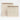 set of two square off-white trays