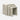 set of three round-edge nesting tables in color option sand