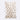 geometric patterned brass room divider