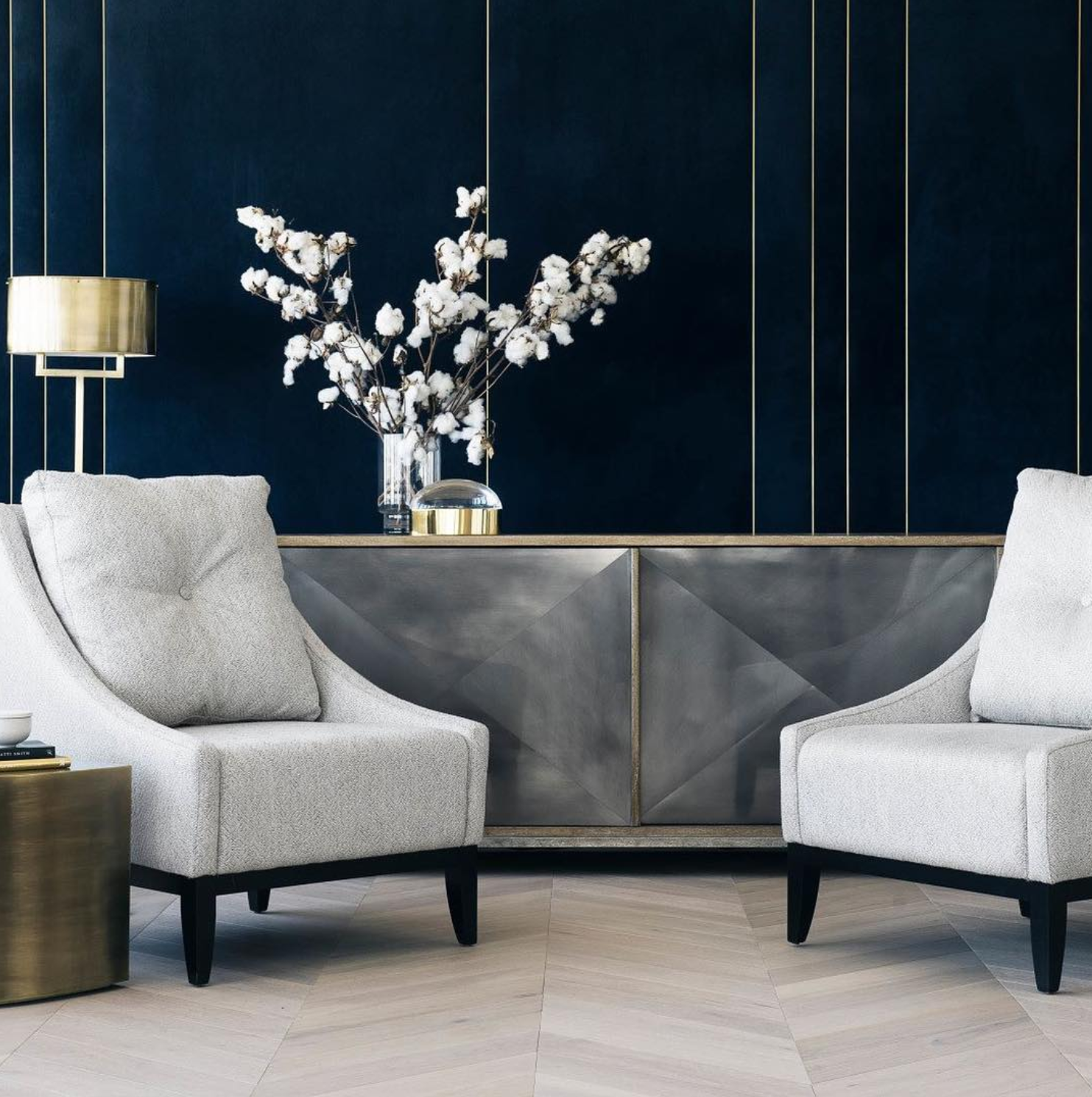 Silver cabinet living room deals