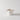 small white resin bucket shown empty