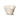 angle view of white resin vase with coral-like holes