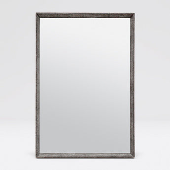 oversize rectangular mirror in color option cool grey