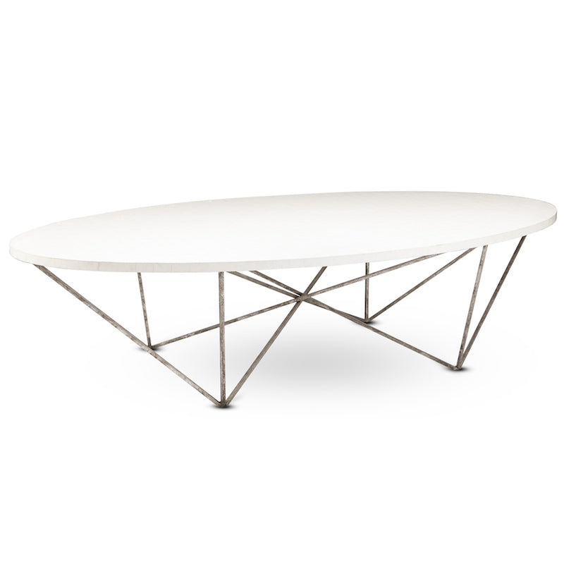 cocktail table shown in color option gloss white