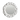 round mirror with lunar-inspired white frame