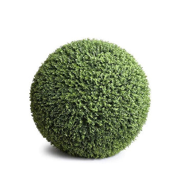 Outdoor Boxwood Topiary Artificial Ball Plants | Case of 2